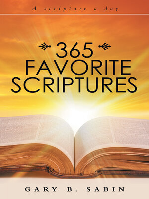 cover image of 365 Favorite Scriptures